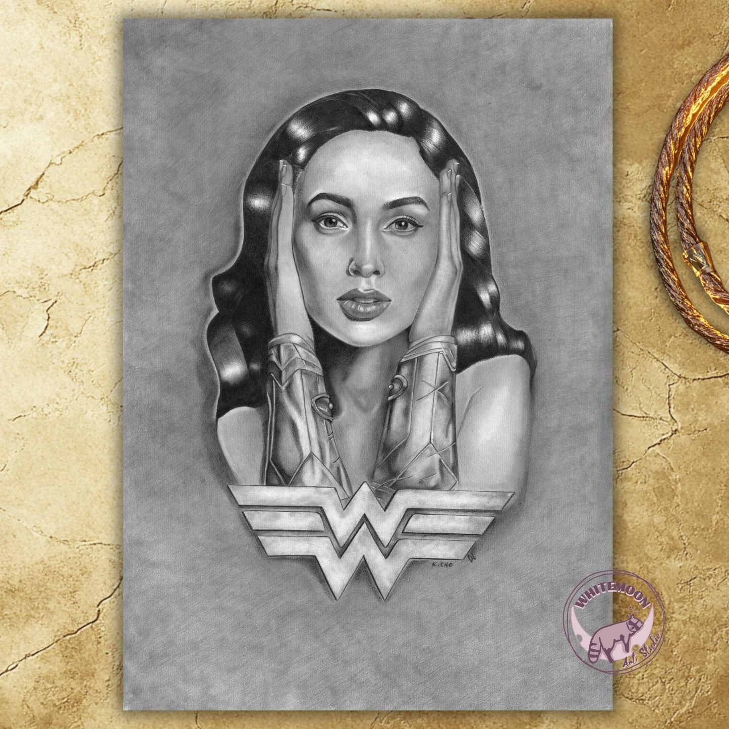 Wonder Woman Fine Art Print - She is a Wonder