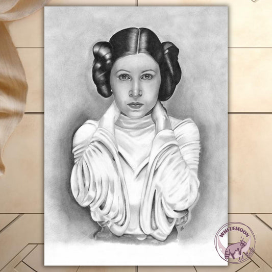 Princess Leia Fine Art Print - The Rebellion Princess